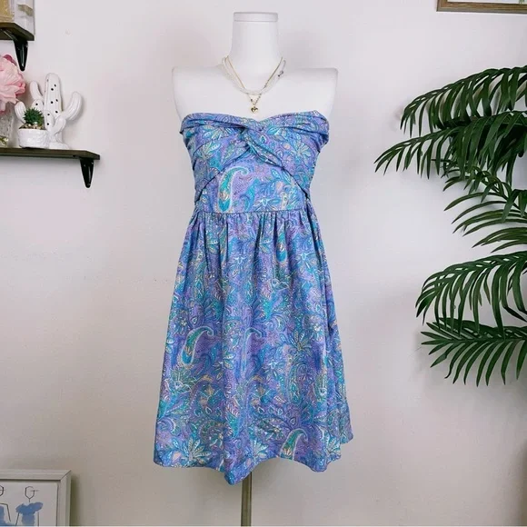 Lusana Melody Mini Dress in Akila Color Size Small NWT - Picture 3 of 6